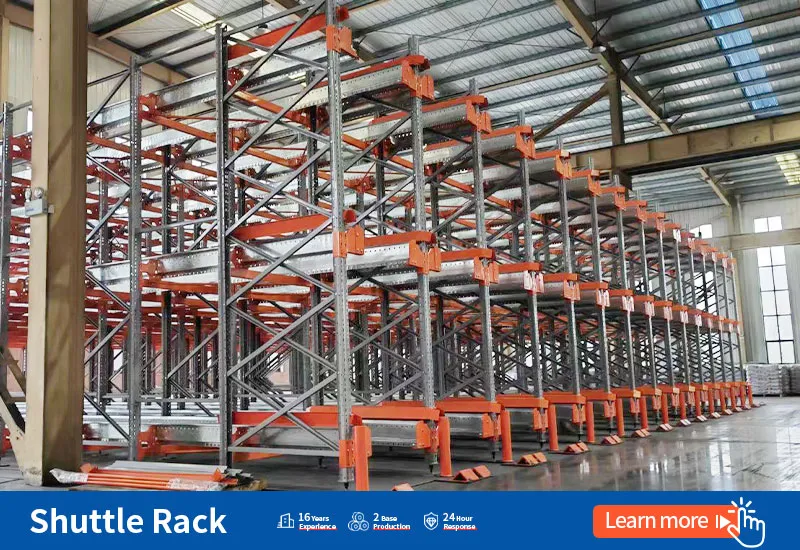 Radio Shuttle Pallet Racking