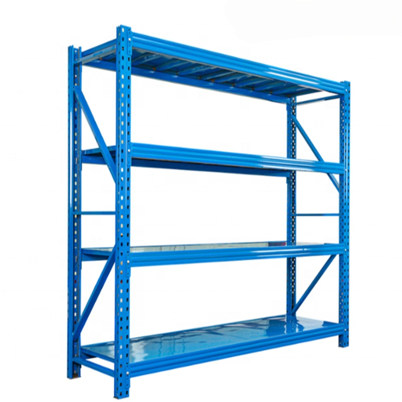 Hot Sale Light Duty Storage Shelf Racking System Quality Certificated Widespan Garage Rack Factory Price Steel Metal
