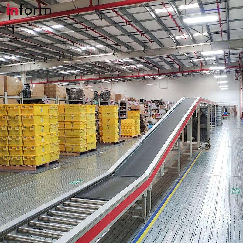 Pallet Carton Gravity Flow Steel Roller Track Flow Racking for Warehouse Storage