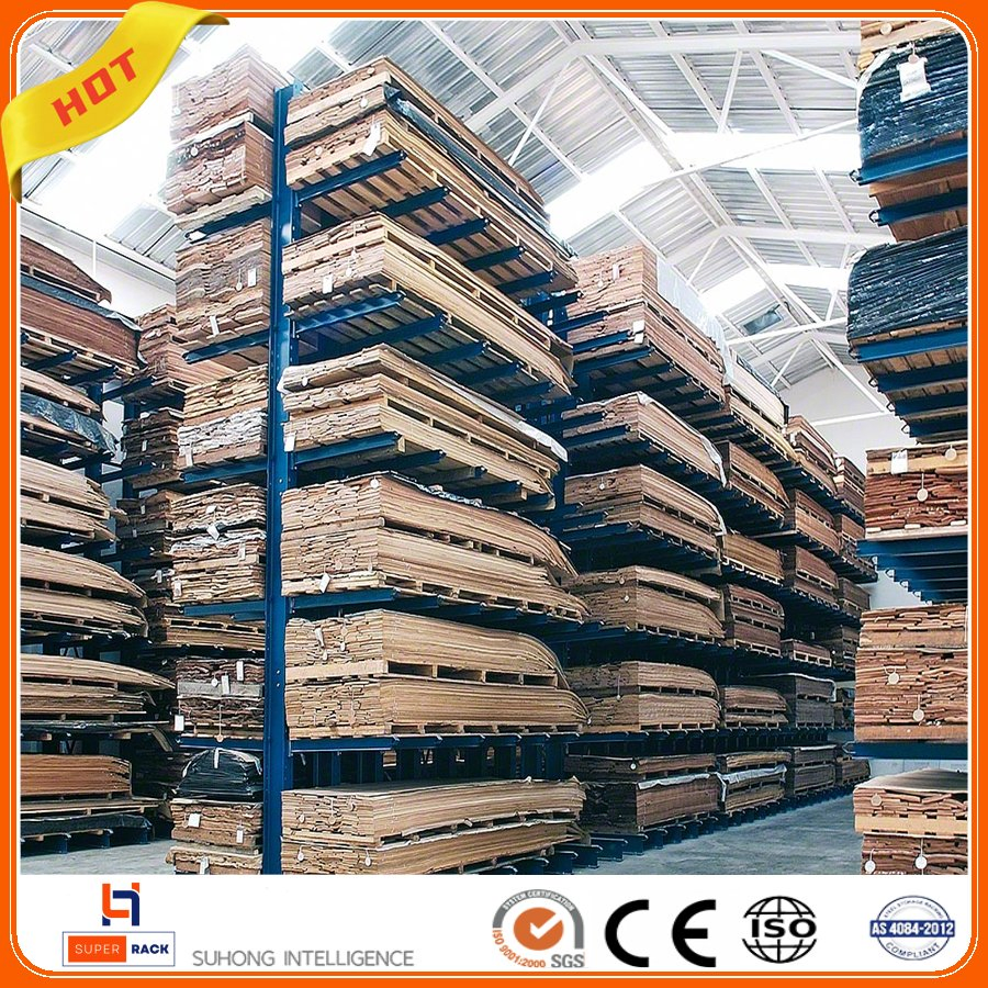 Warehouse Long Pipe Materials Storage Heavy Duty Steel Metal Shelf Stacking Cantilever Rack Storage Rack