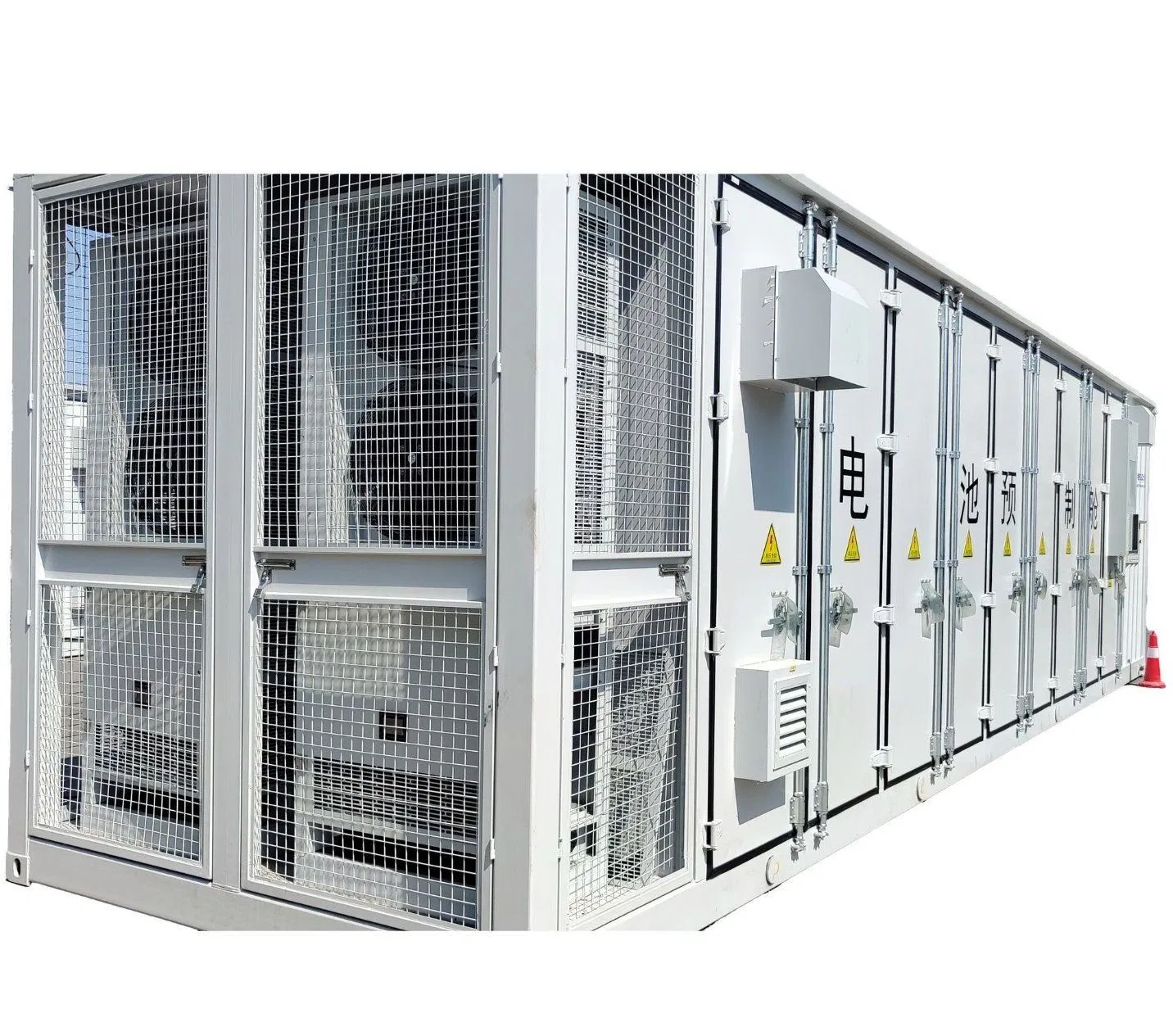 6.7mwh Secure Container LiFePO4 Battery Pack Storage with Fire Suppression System
