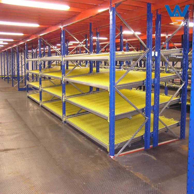 Storage Mobile Carton Flow Rack