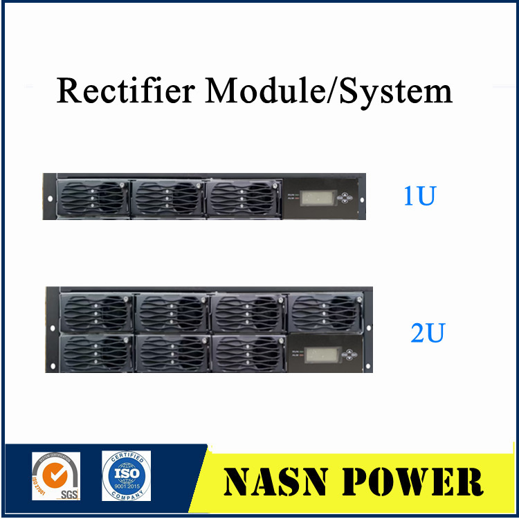 19inch 1u Embedded 24V 450A Rectifier DC Power Supply System