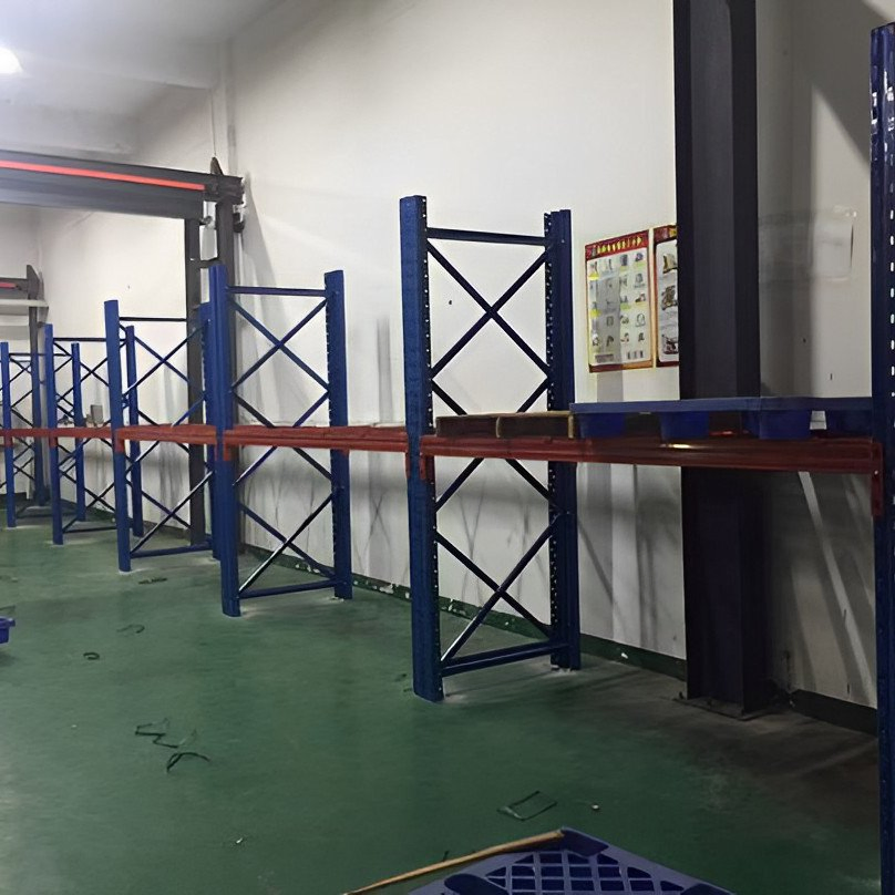 Certification OEM Teardrop Pallet Racking Stacking Racks Shelving Industrial Shelves