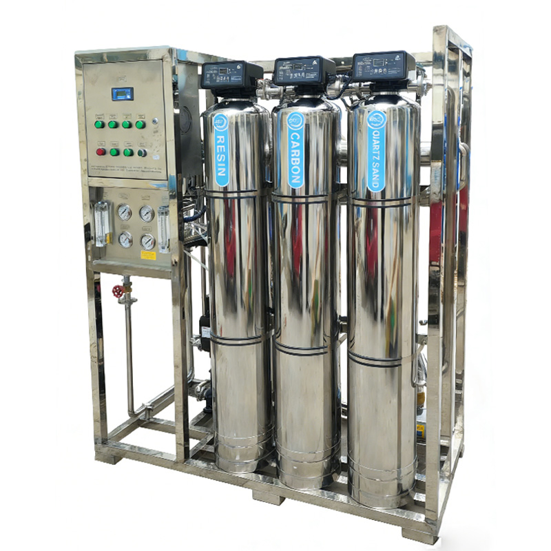 500lph Stainless Steel Water Purification System for Shop RO Water for Dialysis Desalination Machine