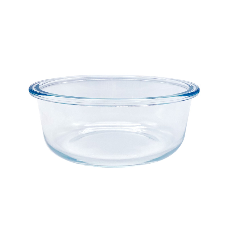 1300ml Durable Leak-Proof Glass Food Storage with Secure Plastic Cover