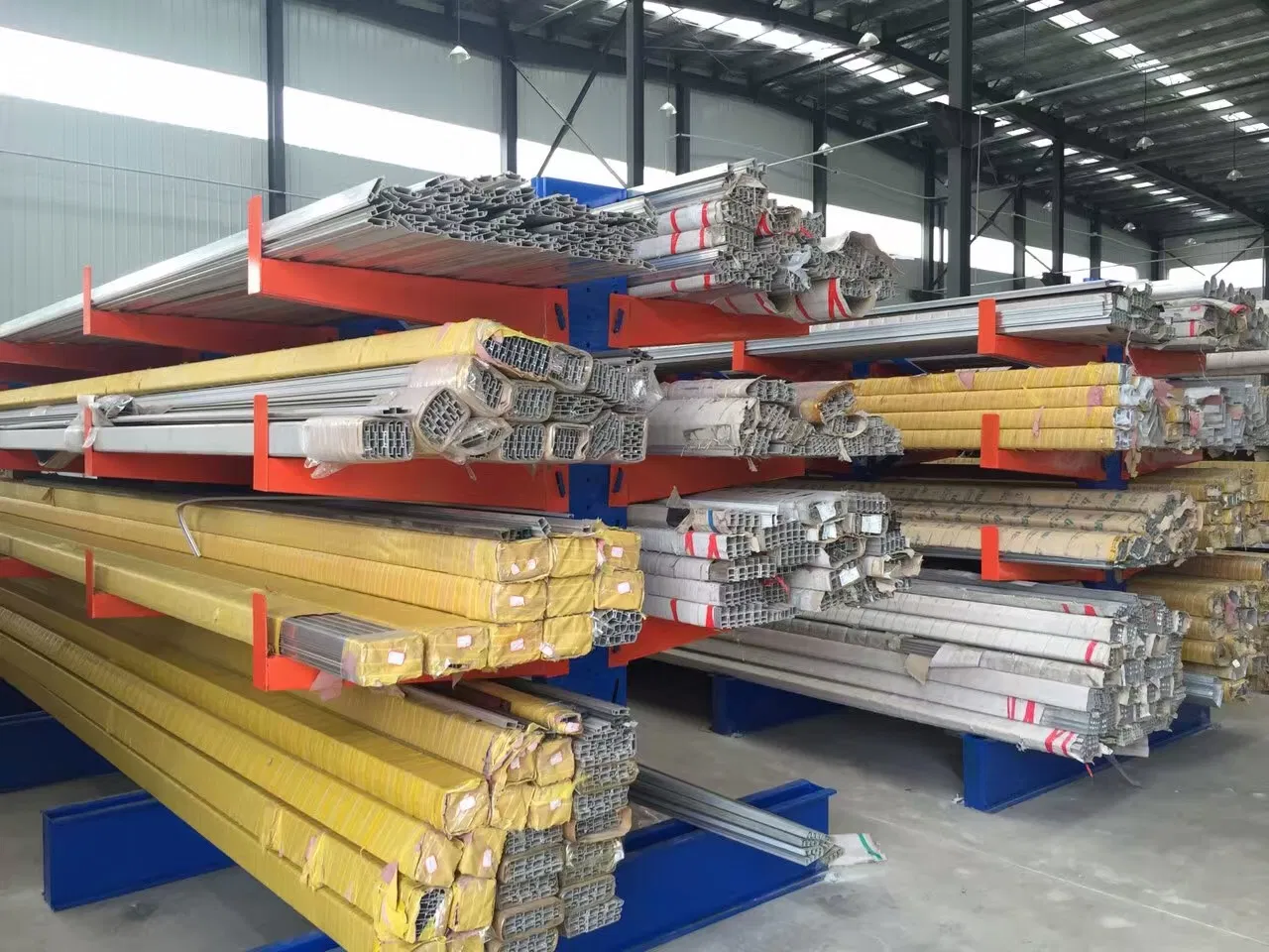 Secure Car Safety Heavy Duty Cantilever Rack for Auto Repair Service Shops