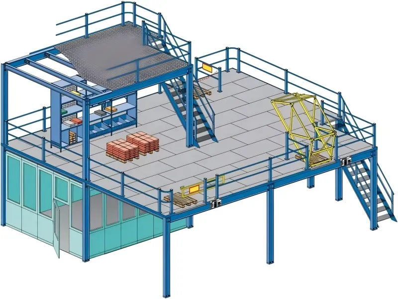 Metal Mezzanine Platform