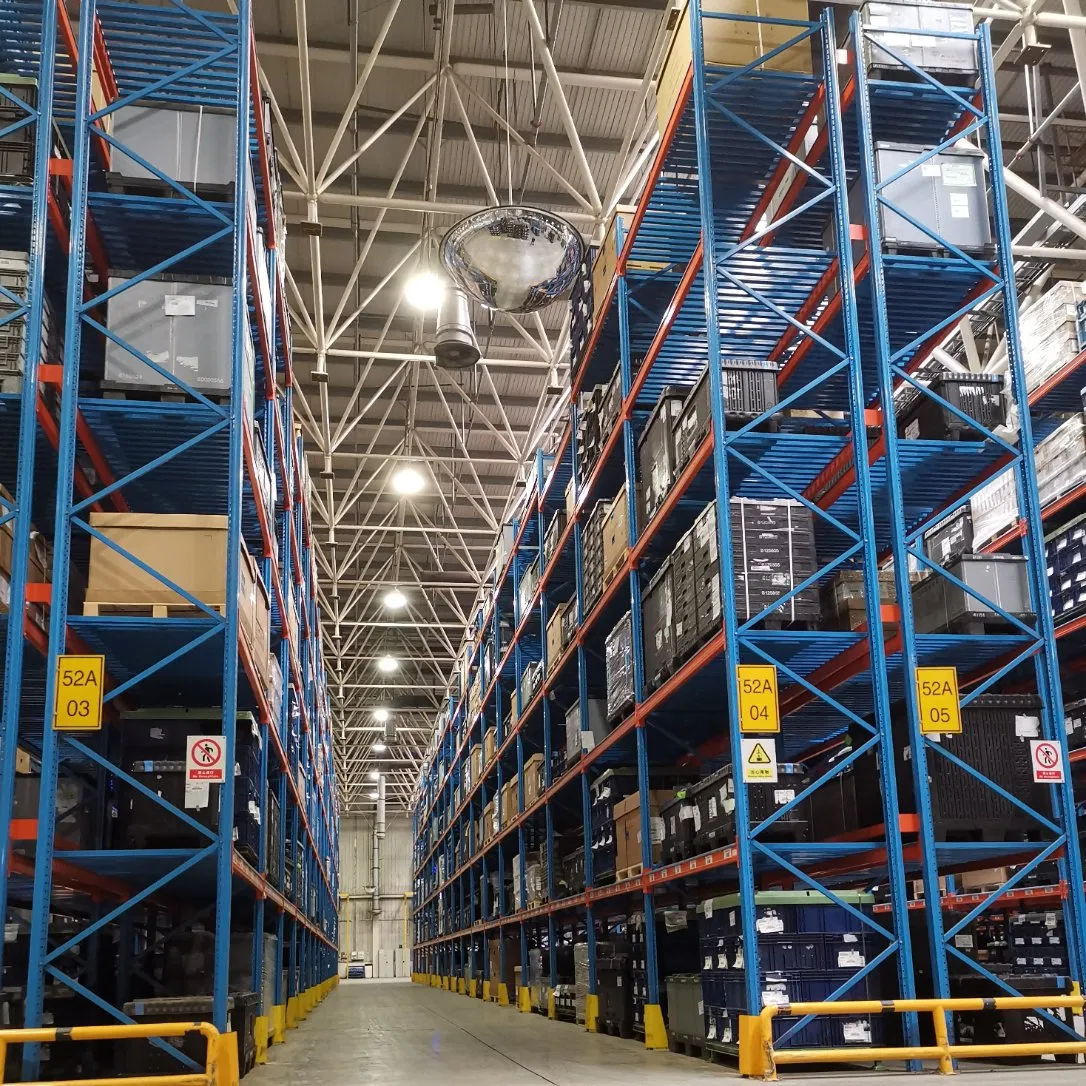 Warehouse Pallet Rack Customized Heavy-Duty Shelves Multi-Layer Adjustable Steel Storage Shelf Industrial Metal Beam Shelving System