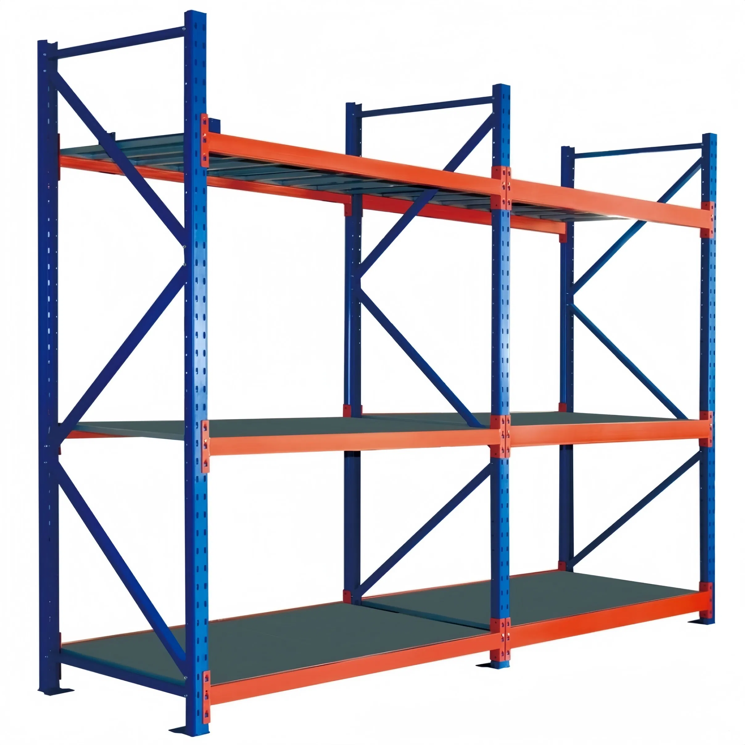 Durable Long Span Shelving System Pallet Storage Rack for Industrial Applications