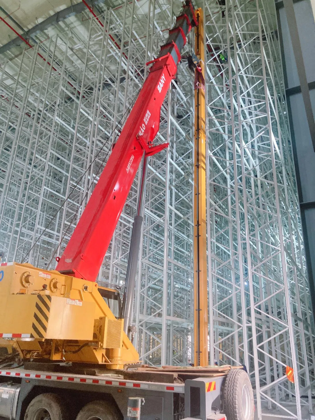 High Bay Stacker Crane Safety Asrs Racking Photoelectric Protection Anti Collision Safe