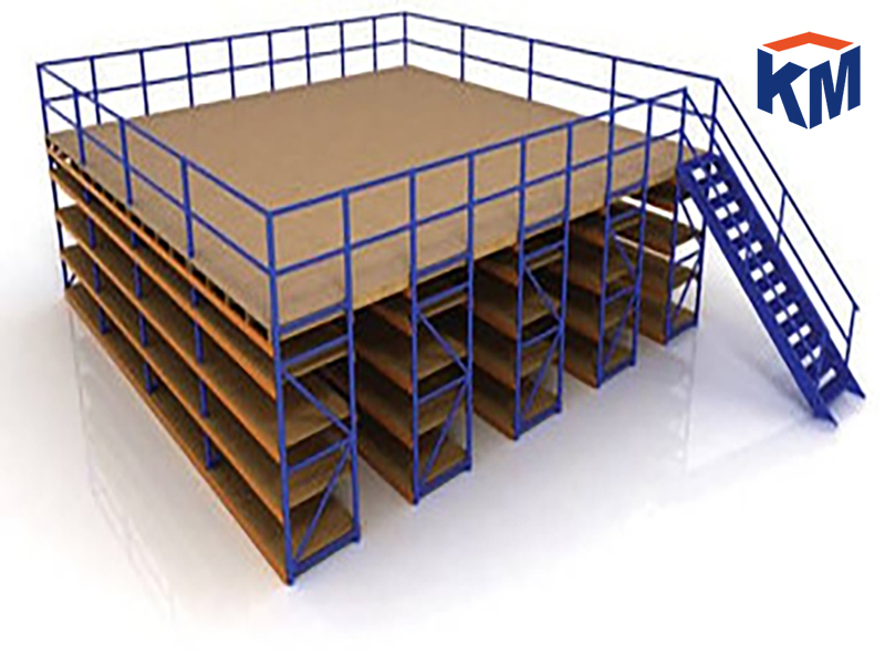 Mezzanine Shelving Stairs Large Warehouse Self-Use Reselling
