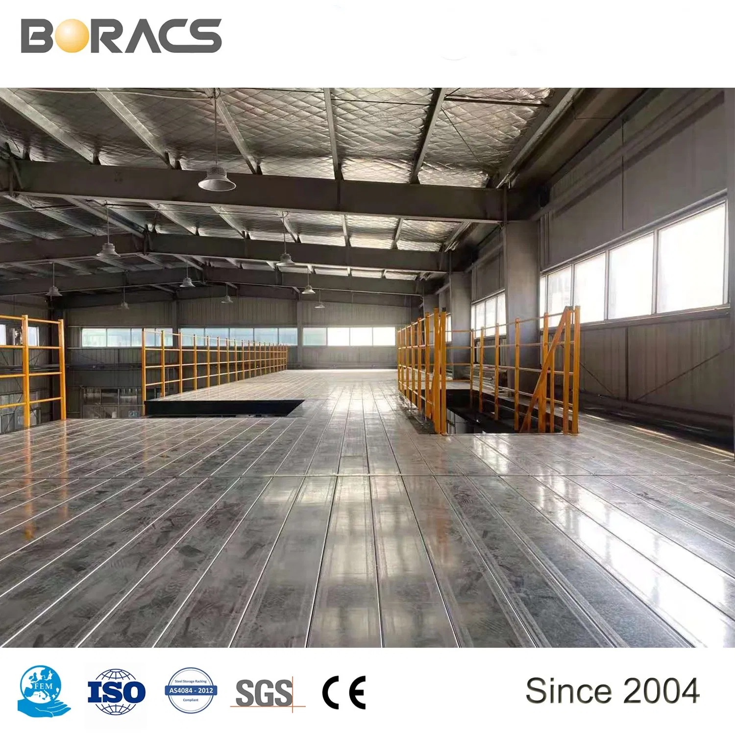 Durable Multi-Levels High Warehouse Storage Steel Mezzanine From Chinese Factory with Competitive Price