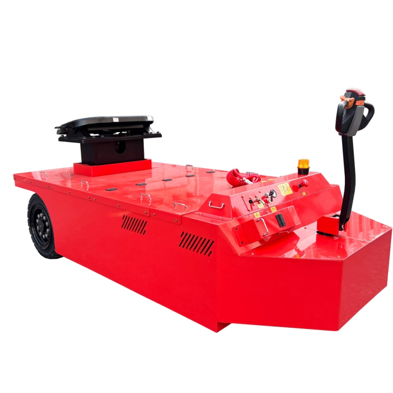 Electric Baggage Tow Tractor Cargo Battery Powered Car Carts