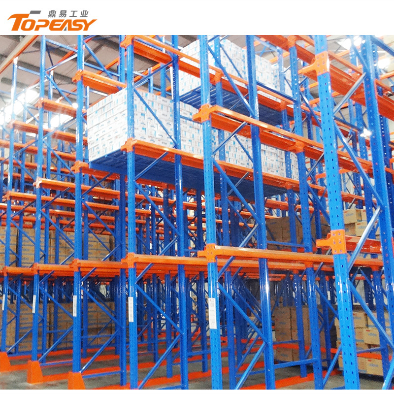Customized Warehouse Vegetable Storage Rack Drive in Racking System for Coldstore