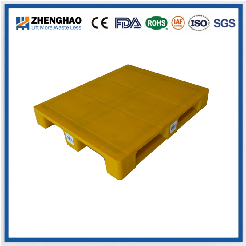 1200X1000X165mm Reversible/ Nestable/ Exporting/Loading Heavy Duty Plastic Pallet Manufacturers Plastic Pallet with Steel Reinforcement Pallets for Rack Warehou