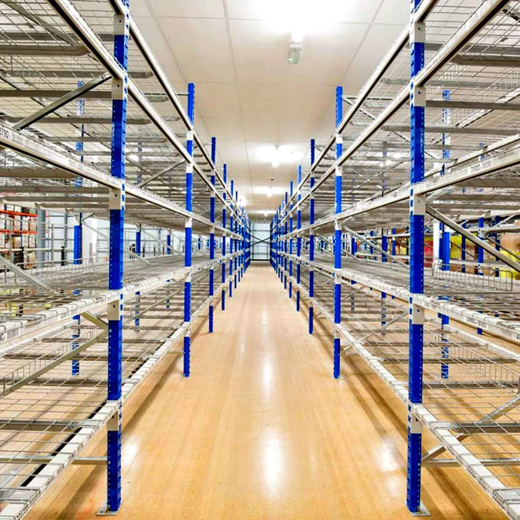 Metal Wall Display Shelf Retail Shelving Supermarket Warehouse Multi Storage Rack