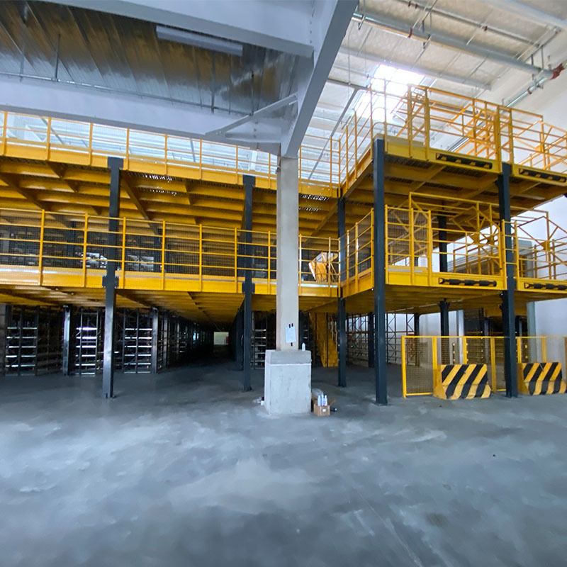 Industry Warehouse Storage Steel Metal Platform Rack Supported Mezzanine