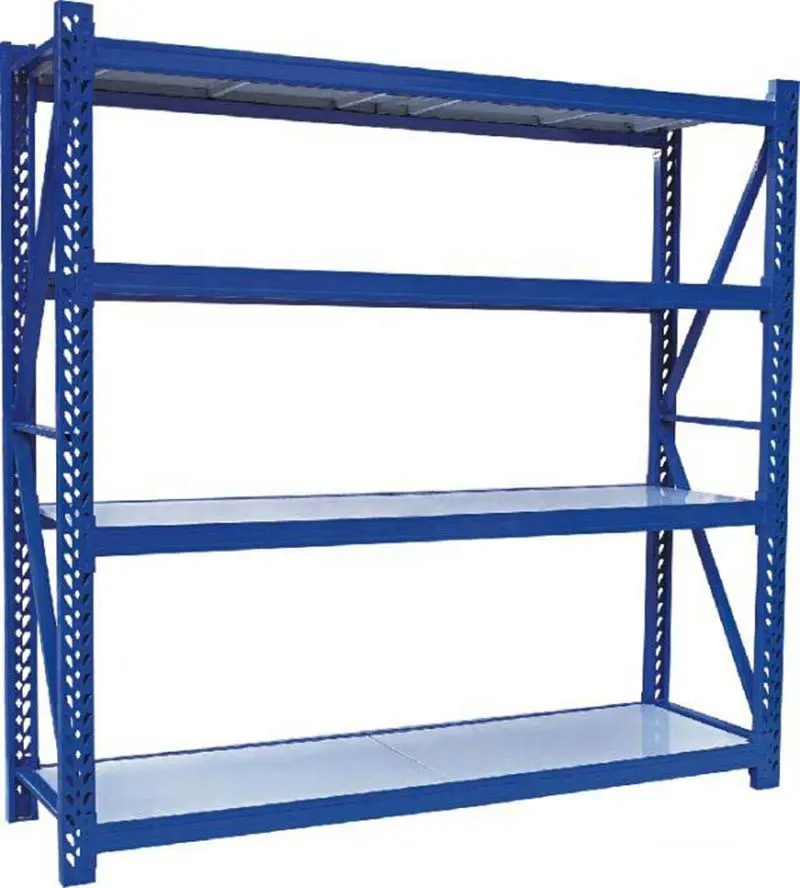 High Quality 500 Kgs Adjustable Cold-Rolled Steel Durable Long Span Factory Sale Shelf Rack