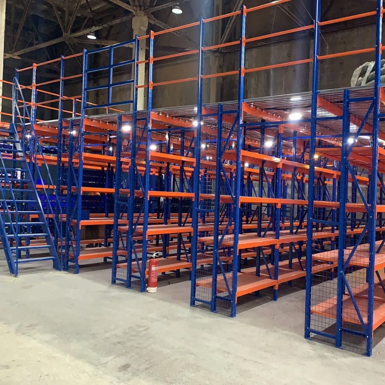 Economical Structural Steel Warehouse Mezzanine Shelf Multi Level Warehouse Storage Rack Second Mezzanine Platform Heavy Duty Steel Mezzanine Rack
