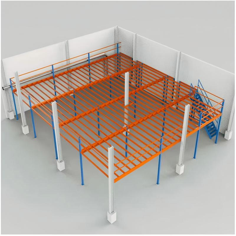 Factory Price High Quality Metal Mezzanine Industrial Warehouse Platform Attic Loft