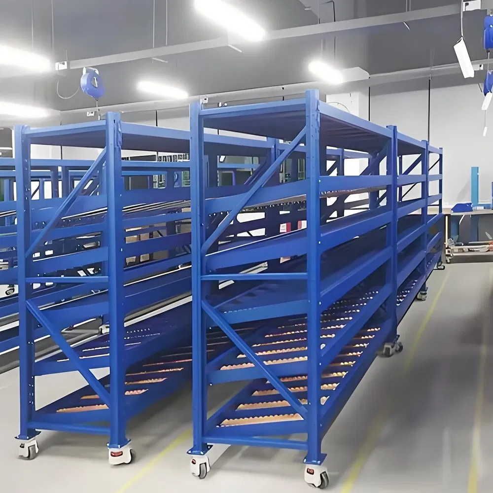 Customizable Steel Warehouse Storage Rack Carton Flow Corrosion Protection Rack