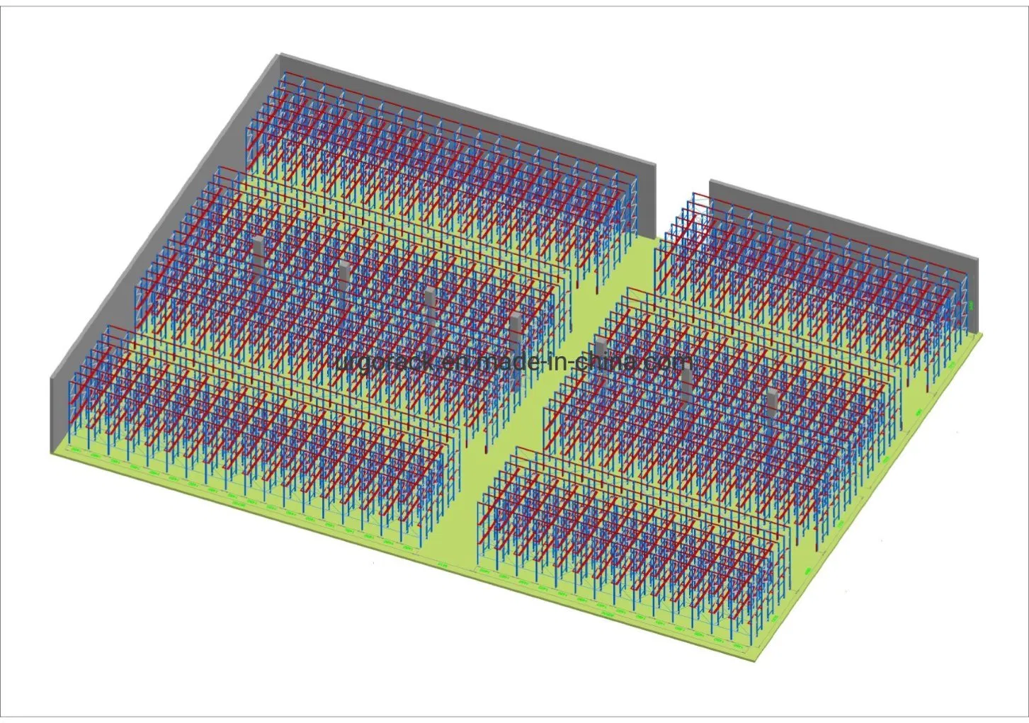 Hot Sells Drive in Pallet Rack