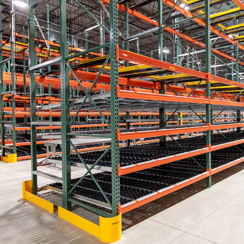 Warehouse Rack Common Use System Mobile Gravity Carton Flow Shelving Racking Factory