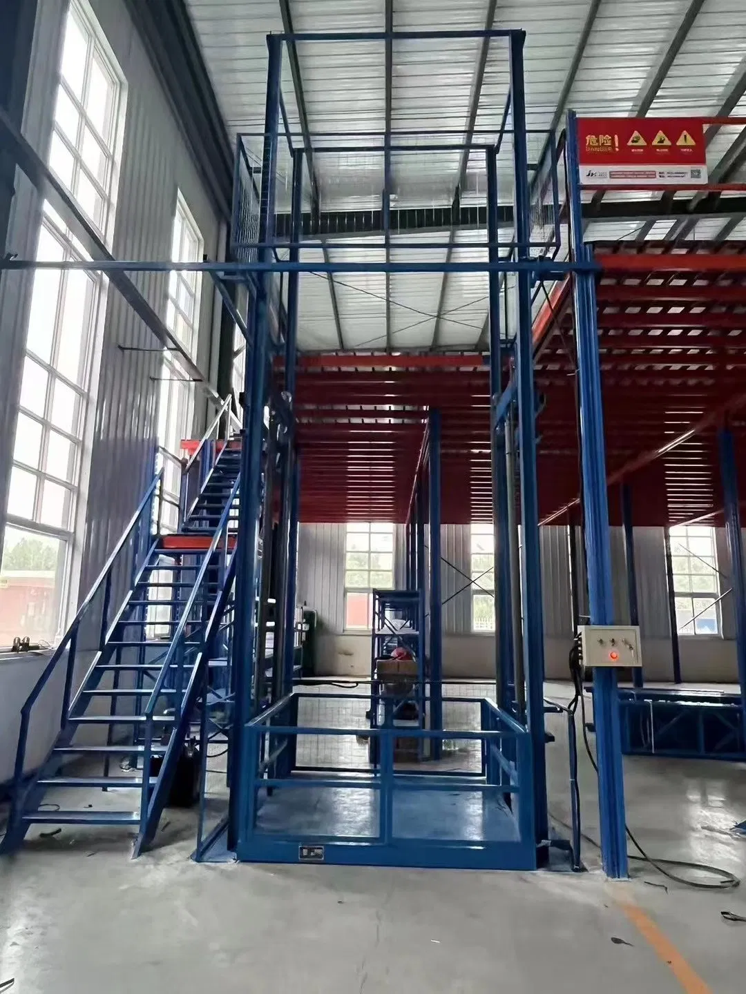 Customized Industrial Mezzanine Heavy Duty Steel Storage Platform Mezzanine Floor Rack System