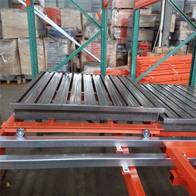 Fixed Warehouse Storage Rack Push Back Pallet Racking