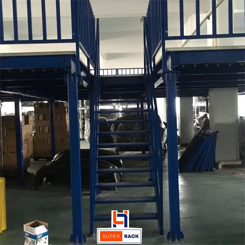 Industrial Prefabricated Heavy Duty Metal Warehouse Storage Mezzanine Floor