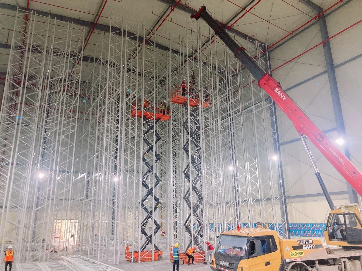 High Bay Stacker Crane Safety Asrs Racking Photoelectric Protection Anti Collision Safe