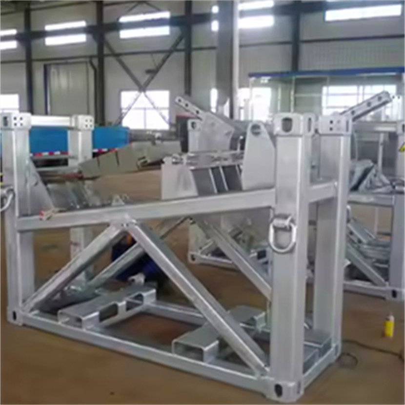 Efficient Steel Transport Frame for Secure Blade Storage Solutions