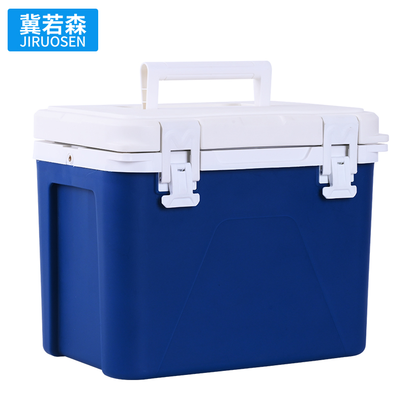 Non-Disposable Ice Cooler Box and Medicine Storage with Secure Lid