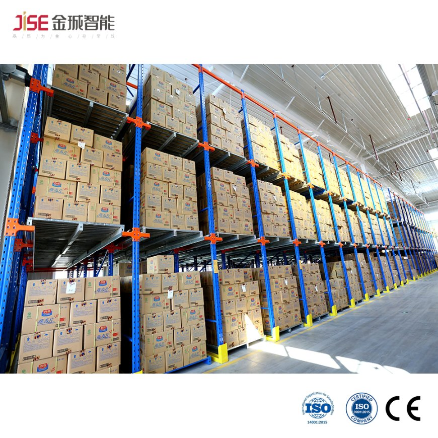 Jise Structural Q235 Drive-in Pallet Racking.