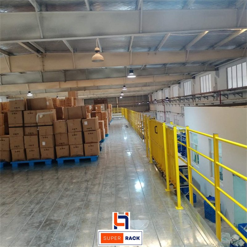 Industrial Prefabricated Heavy Duty Metal Warehouse Storage Mezzanine Floor