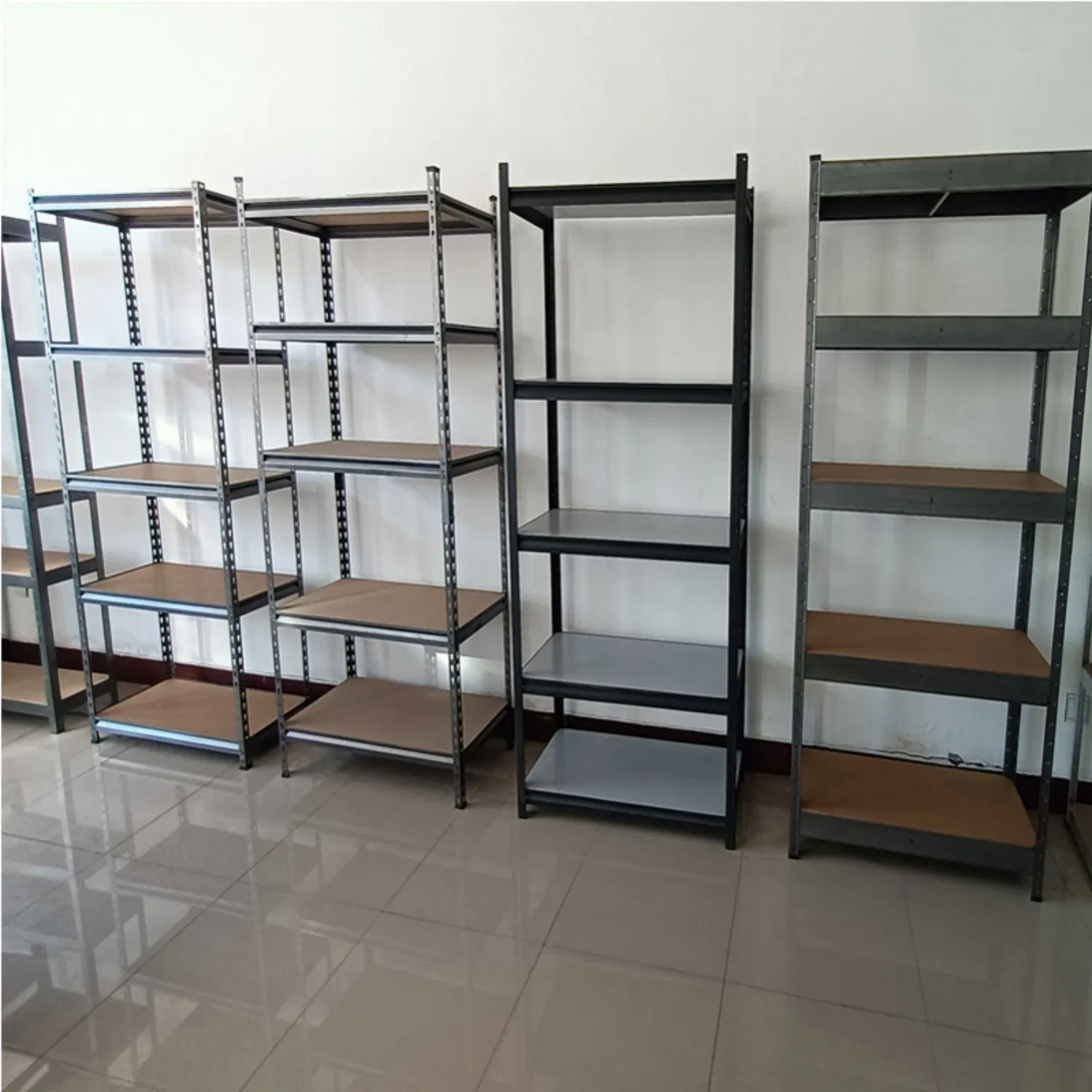 Multiple 5 Layers 4 Shelves 200kg Widespan Rack Shelf Industrial Longspan Metal Racking System Adjustable Shelving Manufacturers