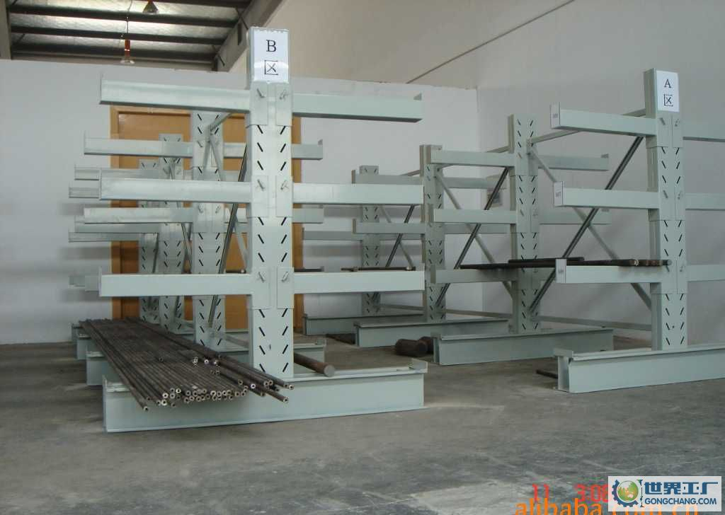 Warehuse Sotrage 50mm Pitch Upright Powder Coated or out Door Galvanized 1000kg for One Piece Arm Loading Capacity Steel Cantilever Rack