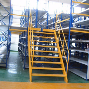 Multi-Level Warehouse Storage Steel Structure Grating Mezzanine
