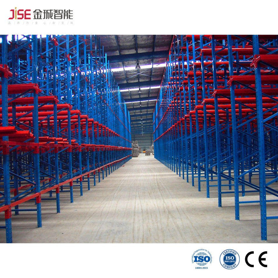 Jise Structural Q235 Drive-in Pallet Racking.