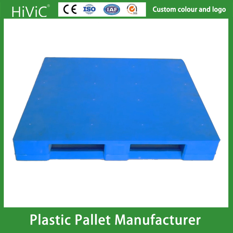 Double Deck Collapsible Dimensions Bunnings Blue Black Used Storage Steel Warehouse Rack Customized Rack Tray Size and Weight Black Virgin HDPE Plastic Pallet