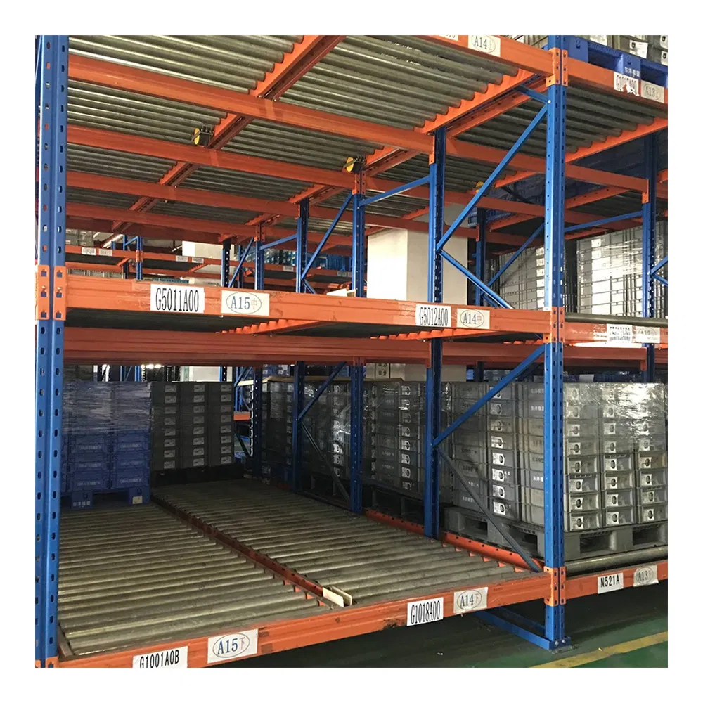 Low MOQ Roller Gravity Pallet Flow Rack for Toilet Paper