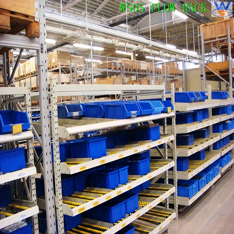 Storage Mobile Carton Flow Rack