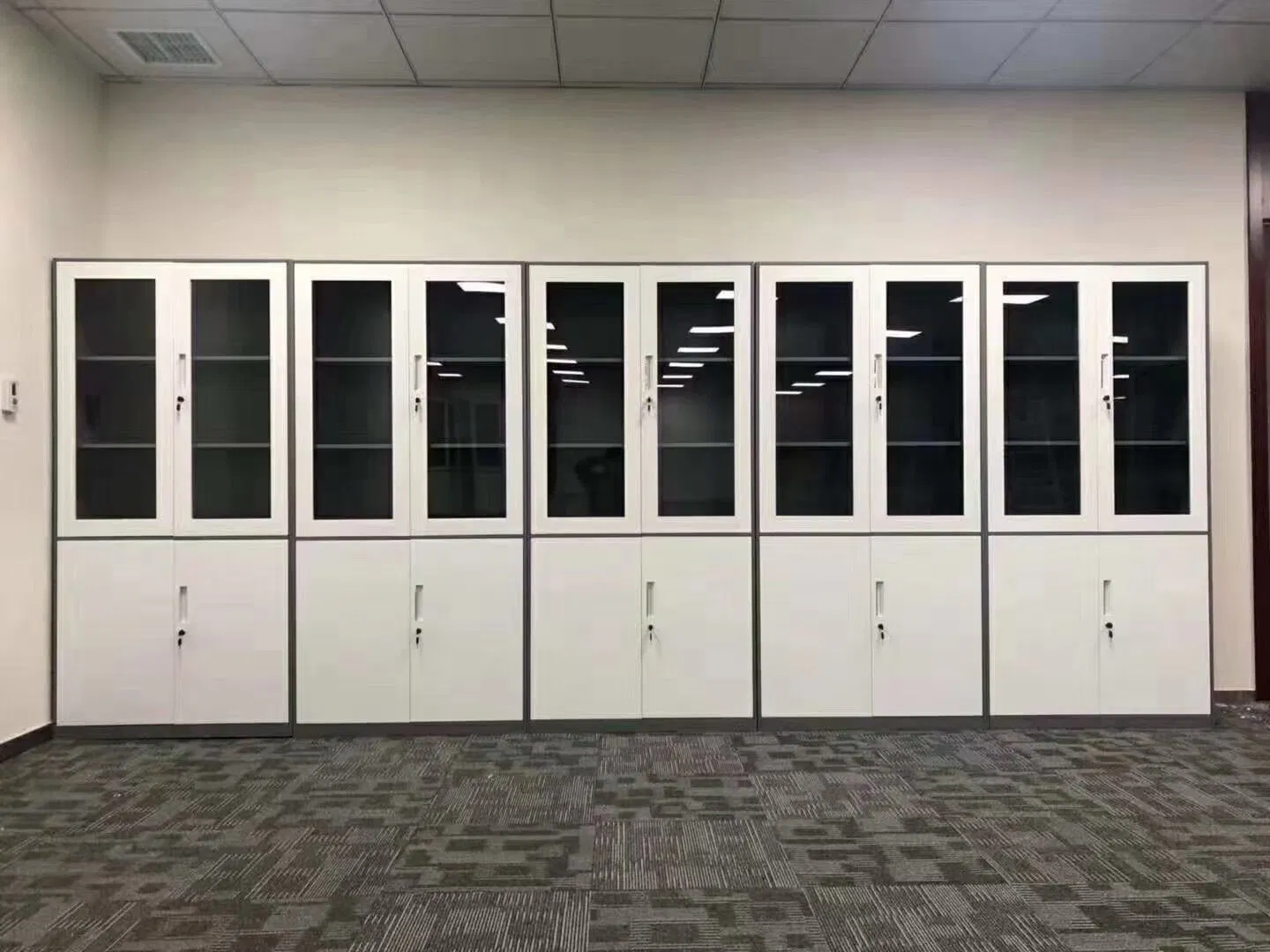 Stylish Office Cupboard: Secure and Functional Storage for Office Use