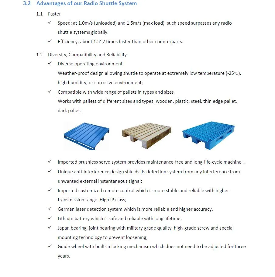 Racking Advantage Diagram