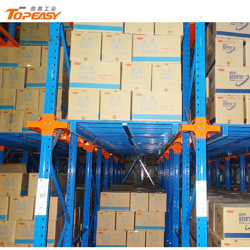 Customized Warehouse Vegetable Storage Rack Drive in Racking System for Coldstore