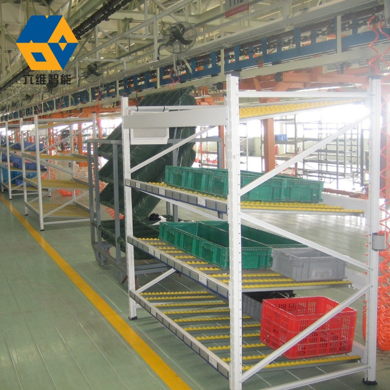 Nova Electrostatic Power Coating Conventional Metal Carton Flow Through Rack