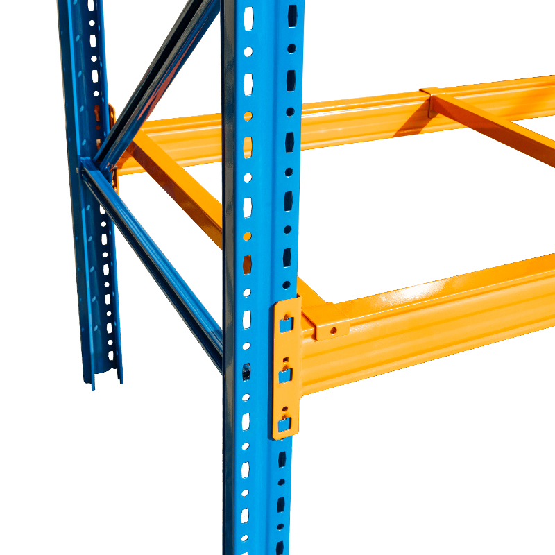 High Capacity Carton Flow Rack for Order Picking in Distribution Centers with Wheeled Tracks and Label Holders