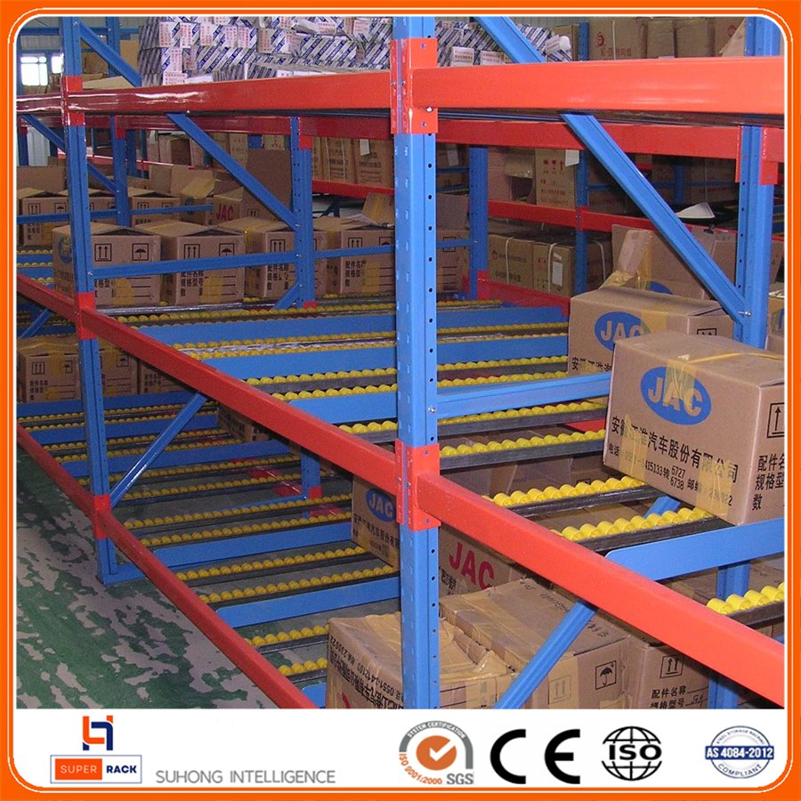 Hot Sale Factory Warehouse Rack Carton Flow Through Racks for Picking Roller Cantilever Racking