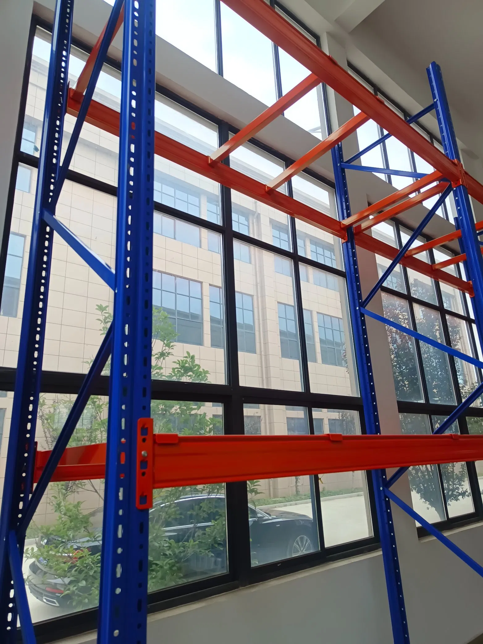 Warehouse Large Capacity Widespan Racking System Metal Rack Longspan Display Steel Shelving